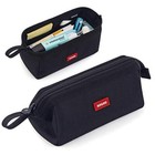  Multifunctional Pencil Pen Marker Case Pouch Bag Holder Small Cute Black