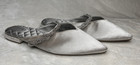 Birdies The Swan Snow Crystal Velvet Suede Pointed Toe Flats Shoes Size 11