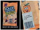 Jolly Rancher All Peach Hard Candy  1  New sealed Bag Bb 05 22 Rare Just Only 