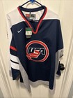 Team Usa 1998 Olympic Nike Hockey Jersey  Xl