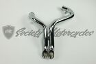 Harley Chrome Laf 1 3 4 Drag Pipes Exhaust Kit Softail Dyna Sportster 1984-2014
