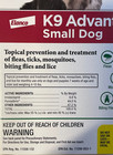 Small Dog Flea And Tick Killer - Elanco K9 Advantix - Small Dogs 4-10 Lbs 2 Dose