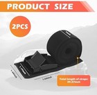 2pcs 1  X 3 3  Car Lashing Straps With Buckles adjustable Tie Down Straps Hold U
