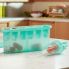 Munchkin   Silicone Baby Food Feeders And Freezer Tray With Lid -   