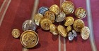 Pennsylvania Coat Of Arms Gold Button Size 15 16    Superior Quality 6pcs