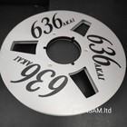 Akai 636 10 5  1 4  Empty Tape Reels For Reel To Reel Tape Recorder   silver   