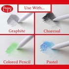 Pepy 6 Pcs Blending Stumps For Drawing  Shading  Blending  Charcoal  White