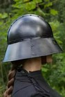 18ga Dark Steel Medieval Guardsman Helmet Knight Warrior