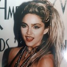 Madonna 1985 American Music Awards Vintage Portrait Photo Ama Collectible