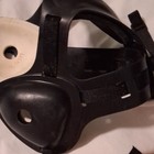 Suplay  Inc  Wrestling Open Face Headgear Ear Guard  Black Med-lg Chin Strap
