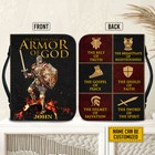 Customized Name Armor Of God Knight Templar Warrior Bible Cover Jesus Lover Gift