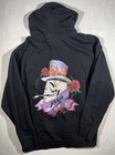 Poison 2018 Nothing But A Good Time Concert Tour Full Zip Hoodie Black Xl