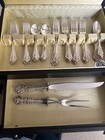 Wallace Grand Baroque Sterling Silver Service For 9 With Add   l 3 Large Forks