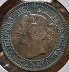 1859 Canada One Cent Queen Victoria Large Cent