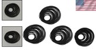 90 Pcs Universal Cassette Tape Machine Belts - Black  26-120mm