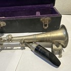 American Artist William Nuernberger Antique German Clarinet   Case