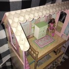 Kidkraft Huge 47    Wood Dollhouse Barbi Size W  Crank Elevator   Wood Accessories