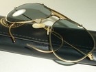 58m Vintage B l Ray-ban Gep Blue Photochromatic Outdoorsman Aviator Sunglasses  