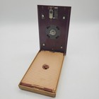 Vintage Bates Model L  Rotary Dial Pop Up Telephone Address Book Desktop Used
