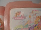 Vintage 1986 Lady Lovely Locks Pink Glitter Lunchbox Thermos Set Fairy Tale
