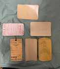 6 X Cunard Steamship Baggage Labels -1920 -1930 s