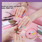 Acrylic Nail Brush  Size 8 10 12 14  Acrylic Brush For Nail  White