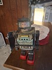 Vtg Horikawa Super Astronaut Rotate-o-matic Robot Tin Japan 1960 s