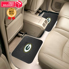 Fanmats 12306 Nfl - Green Bay Packers Utility Mat - 2 Piece   14 x17   Black