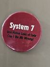 Apple Macintosh System 7 Employee Pinback Button 2 1 4  Vtg 1 Million Lines Code