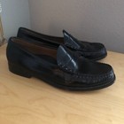 Gh Bass Weejuns Mens Larson Loafers Size 12 D Black Old Money Preppy 6000-2819