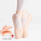 Ballet Pointe Shoes Professional Girls Ladies Ballerina Dance Shoes With Ribbons