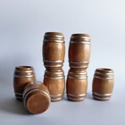 Miniature Wooden Beer Keg 1 12 Doll-house Wine Barrel Mini Beer Keg