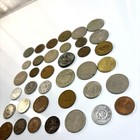 Old Foreign Coin Lot 36 Ct Varying Mixed Lot 