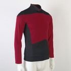 For The Next Generation Picard Red Starfleet Uniforms Tng Gold Blue Top Shirts