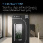 Cloudlab 642  Advance Grow Tent 4x2 Hydroponics Indoor Plant Box 48    X 24    X 72   
