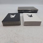 Vintage Playboy Playing Cards -- Double Deck -- Protective Case