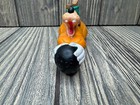 Vintage Disney Rubber Goofy Rolling With A Bowling Ball
