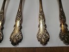 Charter Oak Lot Of 4 Large Serving Spoons 1847 Rogers Bros Xs Triple W  Monos 