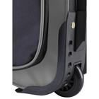 Travelers Club 30  Rolling Duffel Bag  Multi-pocket Upright Suitcase  Gray  New