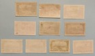 Lebanon Airmail 1937-40 Complete Set 10 Stamps Scott  C65-c74 Mostly Used  f106 