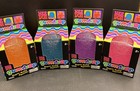 Nee Doh Gumdrop Lot Of 4 Purple Orange Blue Pink Authentic Super Solid Squish