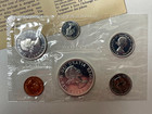 1964 Silver Royal Canadian Mint Proof Like Canadian Set W ogp   Coa
