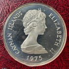 1975 Cayman Islands The Six Queens Of England  50 Dollars Lot b2037 Silver 