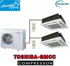 18000 - 60000 Btu Dual Ductless Mini Split Air Conditioner Heat Pump Ceiling
