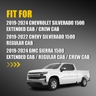 Right Mirror Glass W  Heated   Blind Spot For 2019-2024 Chevrolet Silverado 1500