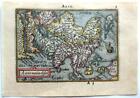 Asia Asiae Nova Descri C1590 By Abraham Ortelius Genuine Original Engraved Map