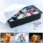 Large Round Ice Ball Maker Silicone Ice Cube Tray For Whisky Cocktails Bourbon