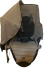Britax B-agile Stroller 3 Pc Seat Sling   Canopy   Tail Set - Light Brown Set