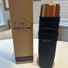 High Camp Flasks Firelight Flask 750 Ml Copper All In One 3 Piece Bar Set Wine