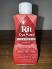 Rit Dyemore Lot Of 4 Advanced Liquid Dye For Synthetic Fabrics 7 Fl Oz 